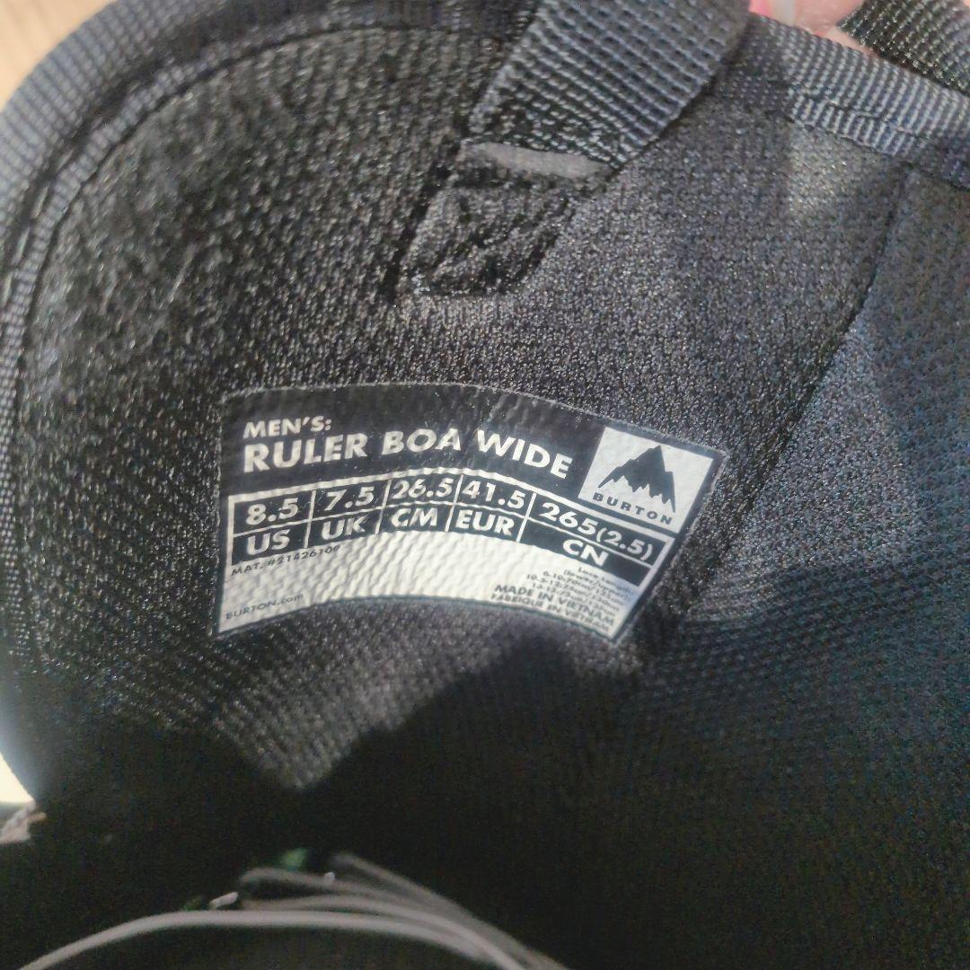 BURTON RULER BOA WIDE 26.5㎝ バートン 美品