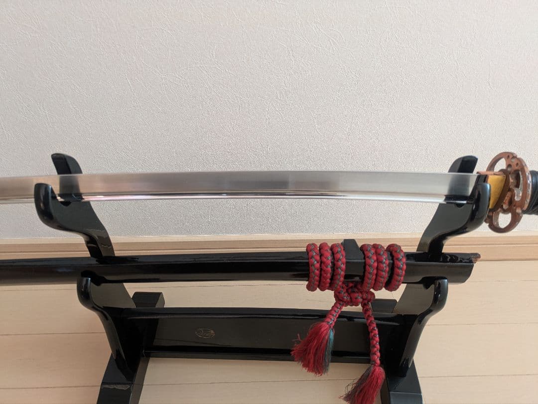 【1点物】模造刀 (革巻き・樋入り刀身) 居合刀・模擬刀