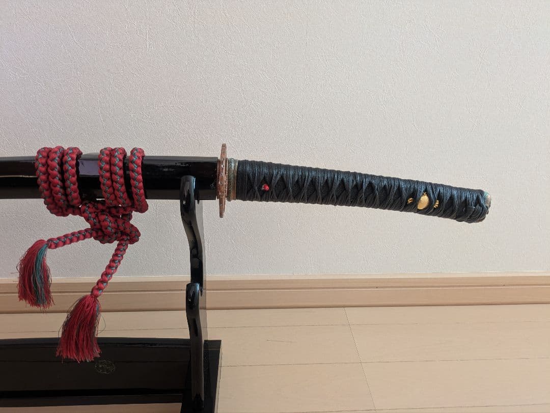 【1点物】模造刀 (革巻き・樋入り刀身) 居合刀・模擬刀