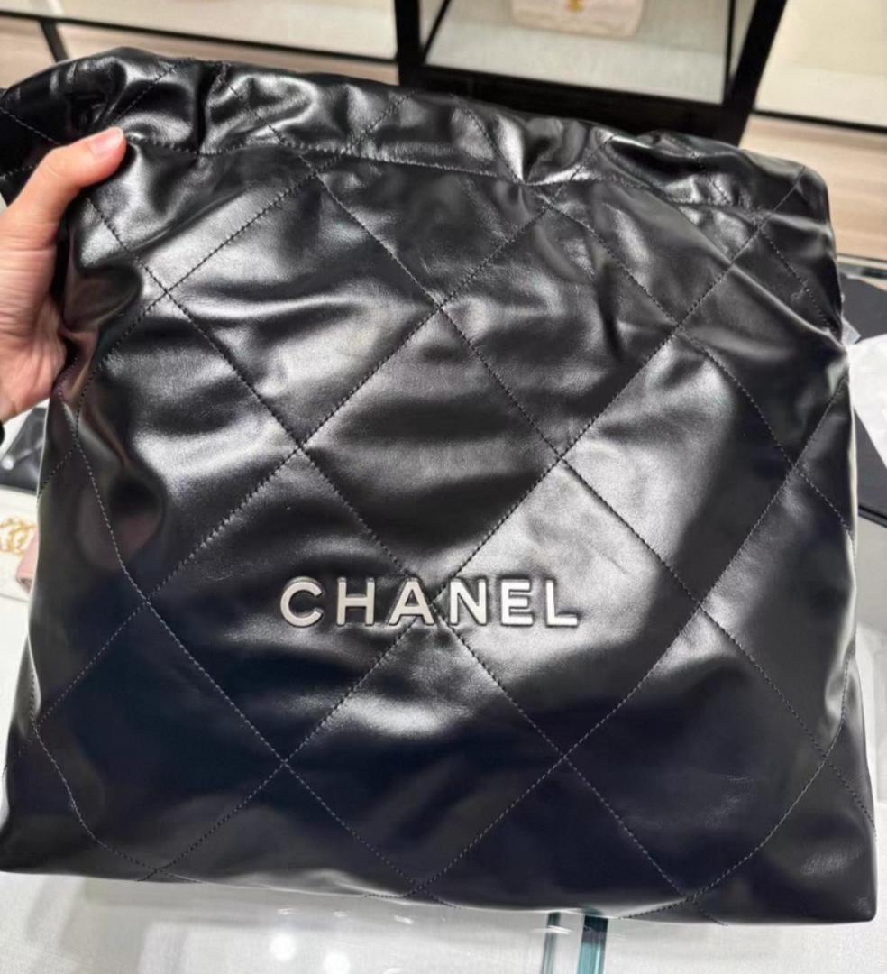 即日発送 ブラック ショルダーバッグ 22 Bag 39*42*8cm