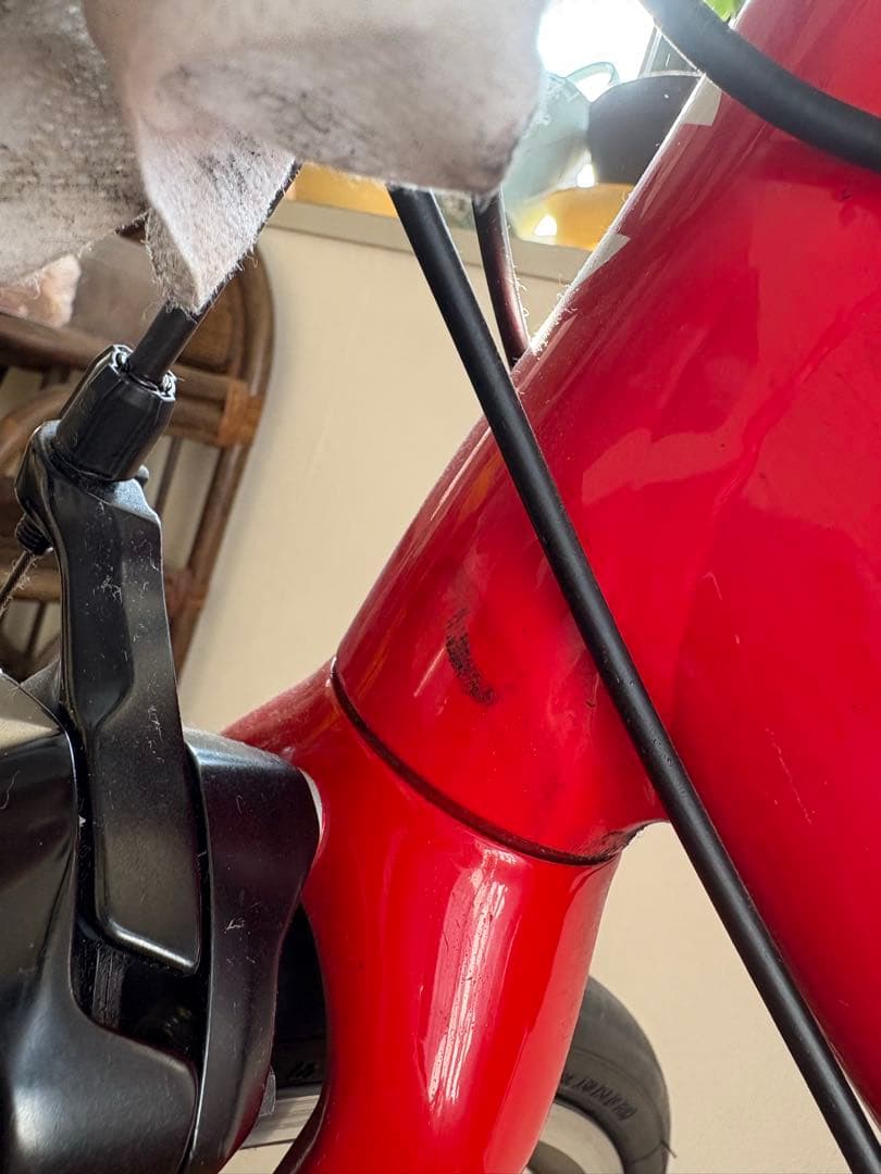 【都内引き渡し】 CAAD optimo 105 RED 56