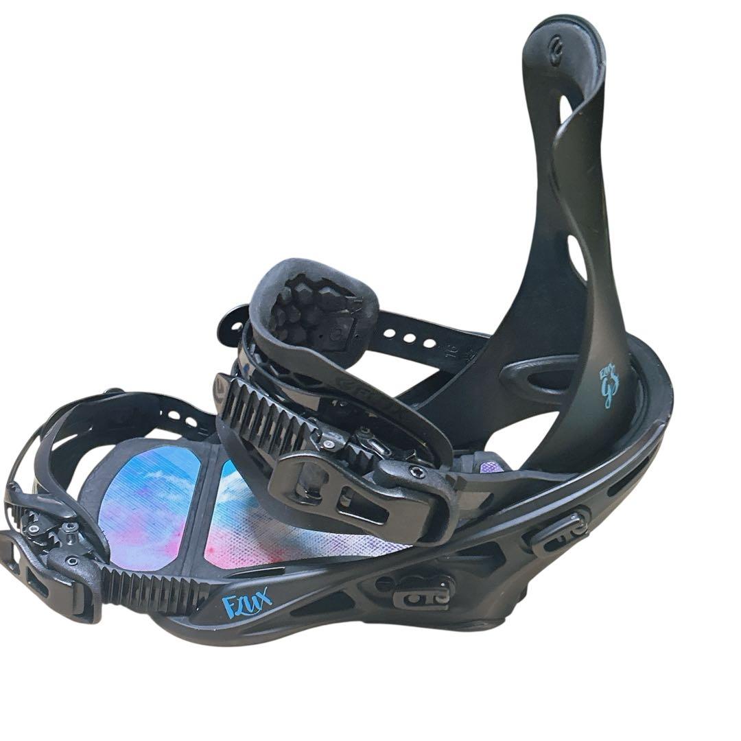 【人気モデル】FLUX GS レディース ハイエンド バインディング 黒