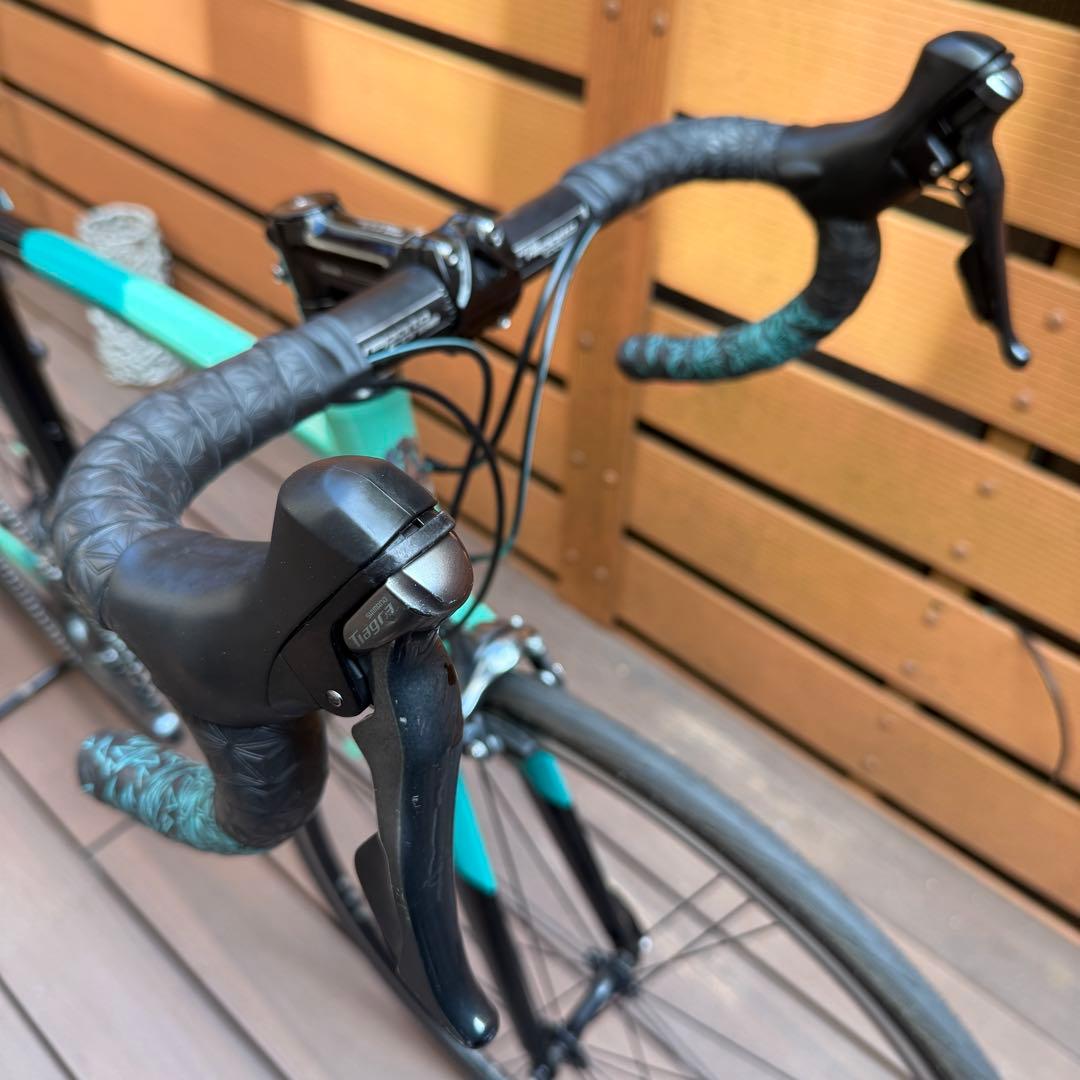 ビアンキ VIANIRONE 7 Tiagra10速SIZE53 カンパニョーロ