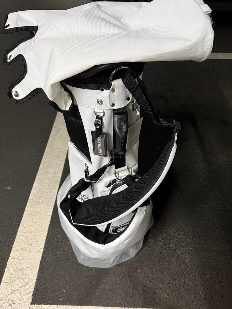 JACK BUNNY キャディバッグ 白