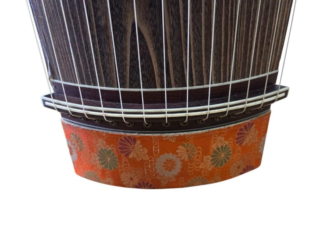 【美品】木製 13弦 筝 和楽器 183cm 0108-02