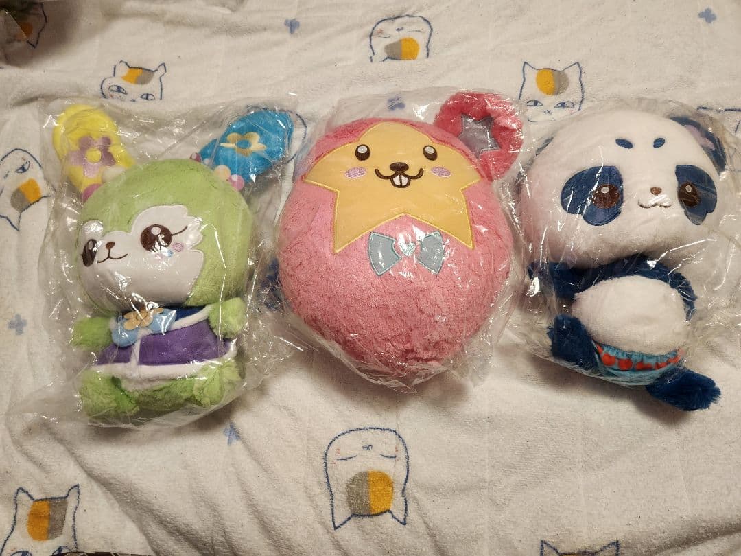 新品未開封 プリチャンぬいぐるみ 3点セット