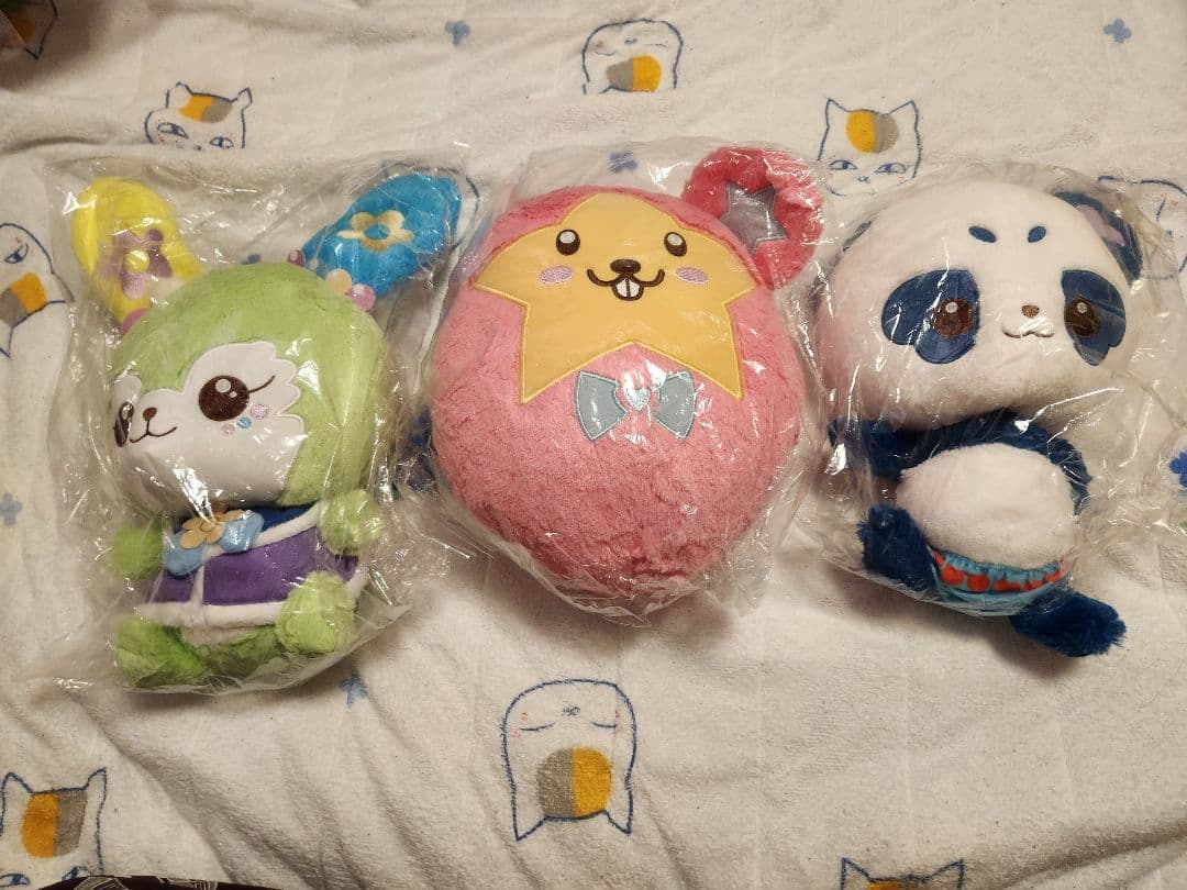 新品未開封 プリチャンぬいぐるみ 3点セット