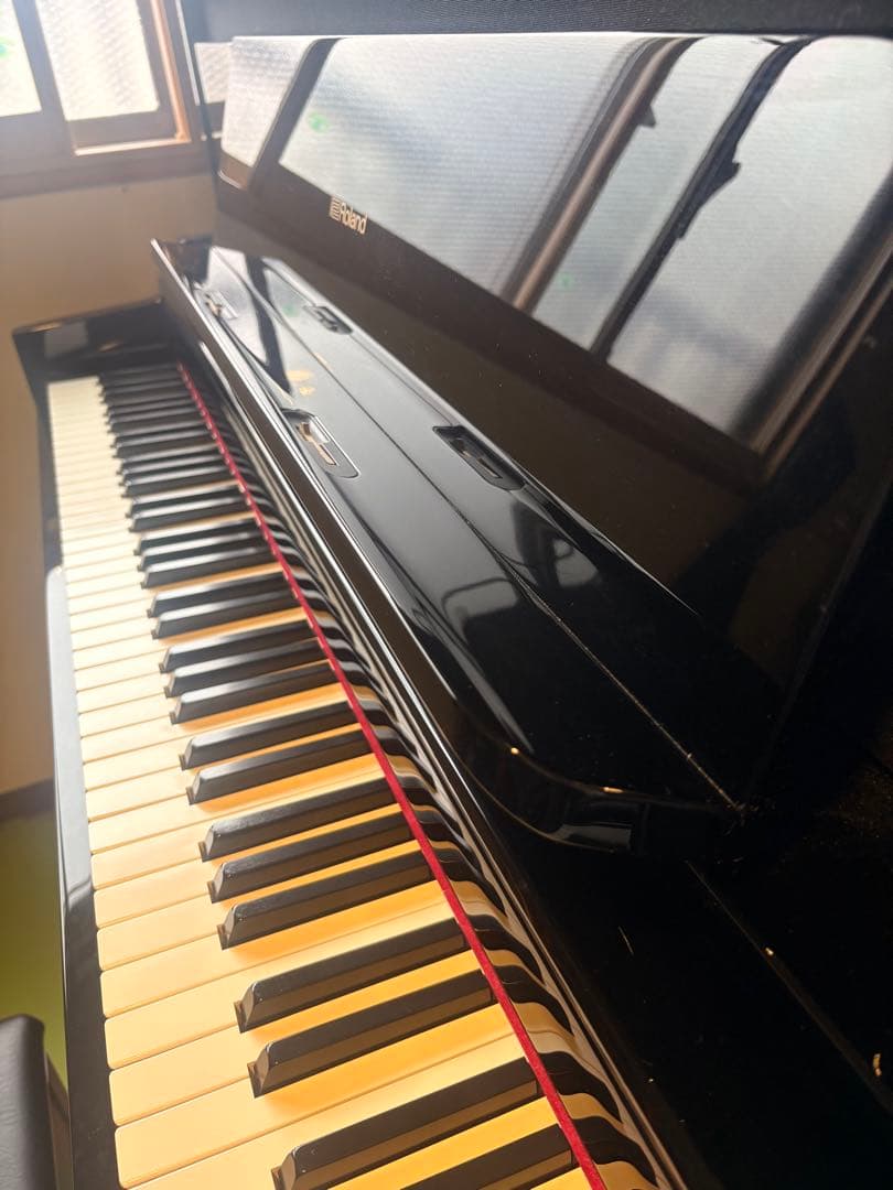 【希少】高グレード電子ピアノ　Roland LX-706-PES　黒艶鏡面仕上げ