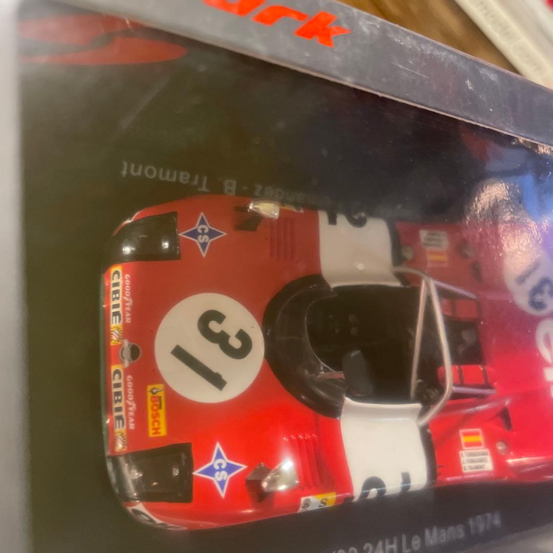 絶版　1/43 スパーク　ポルシェ　908/03 ルマン24時間　1974