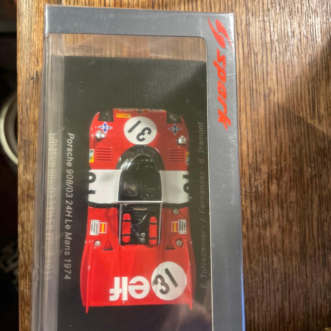 絶版　1/43 スパーク　ポルシェ　908/03 ルマン24時間　1974