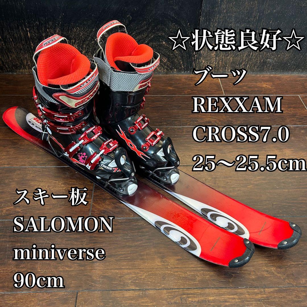 状態良好◇ SALOMON miniverse 90cm ブーツ　25〜25.5