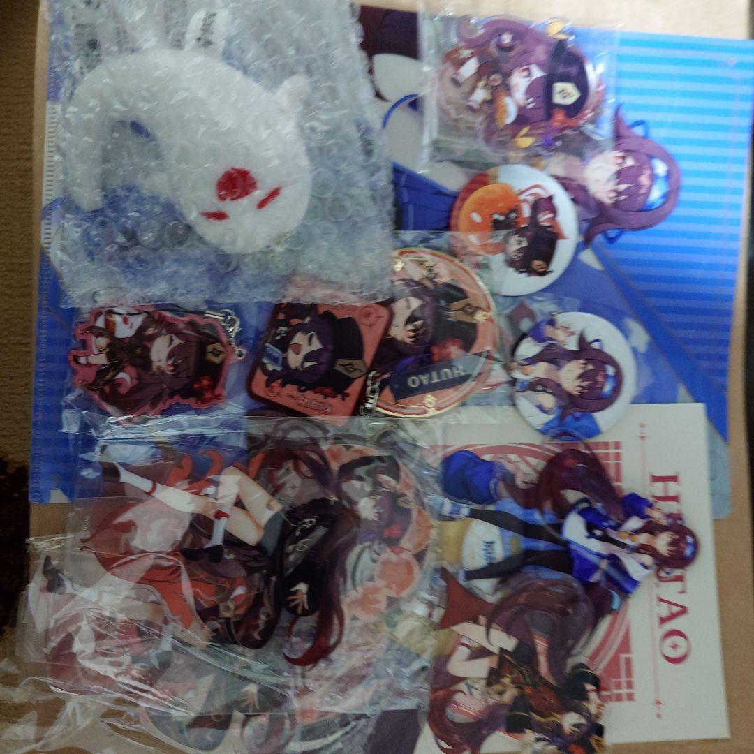 原神　フータオ(胡桃)　グッズまとめ売り　刻晴　フィギュア　アクリルスタンド