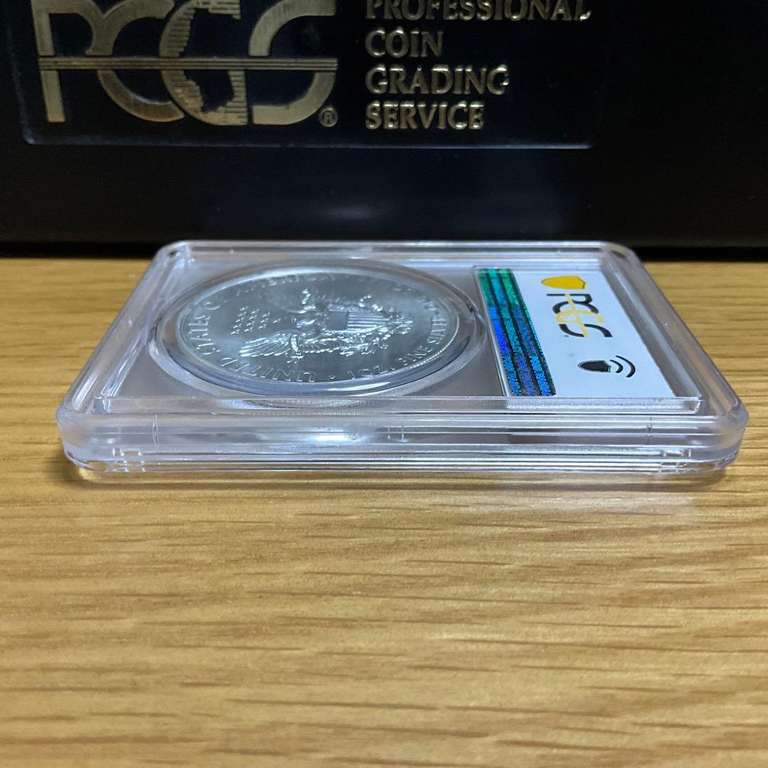 【新品】アメリカン イーグル銀貨2021-W PCGS MS70 T1 シルバー