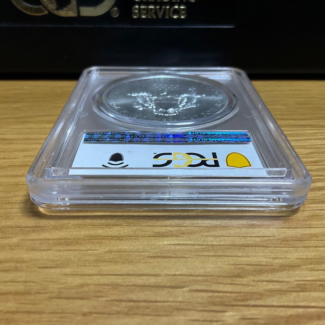【新品】アメリカン イーグル銀貨2021-W PCGS MS70 T1 シルバー