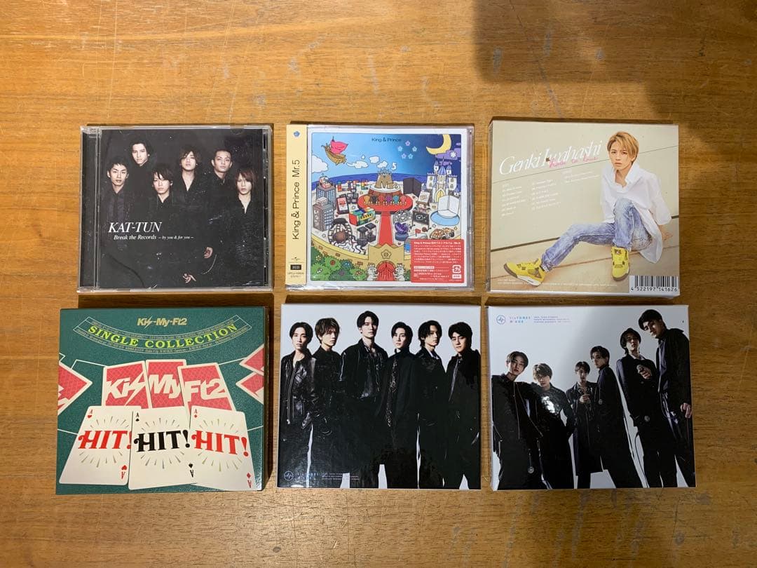 G0203-02★CD/DVD ジャニーズコレクション　キンプリ　等