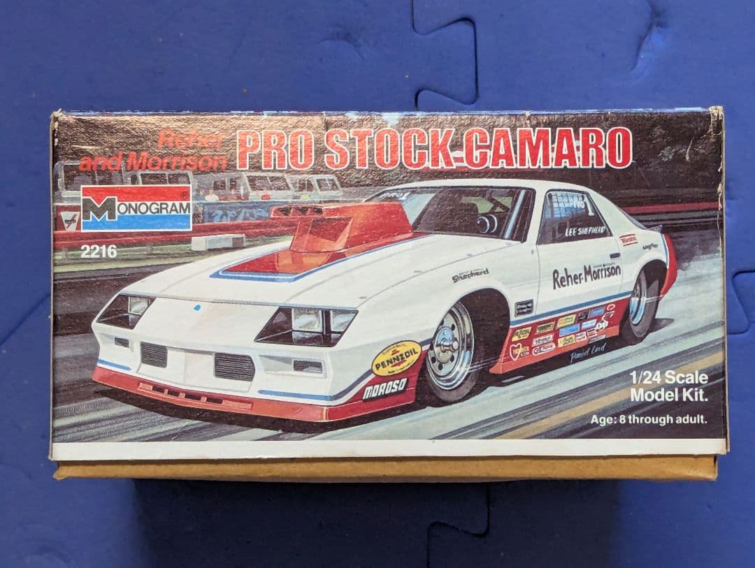 自動車 Monogram Pro Stock Camaro 1/24