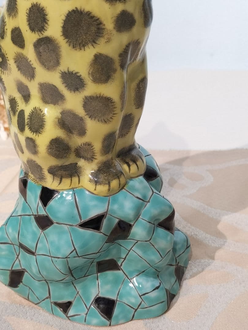 レア品　作家物　レトロ　焼き物Vintage　フィギュリン　ねこ　猫