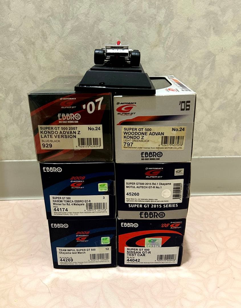 エブロ EBBRO GT-R SUPER GT500 1/43 7台セット