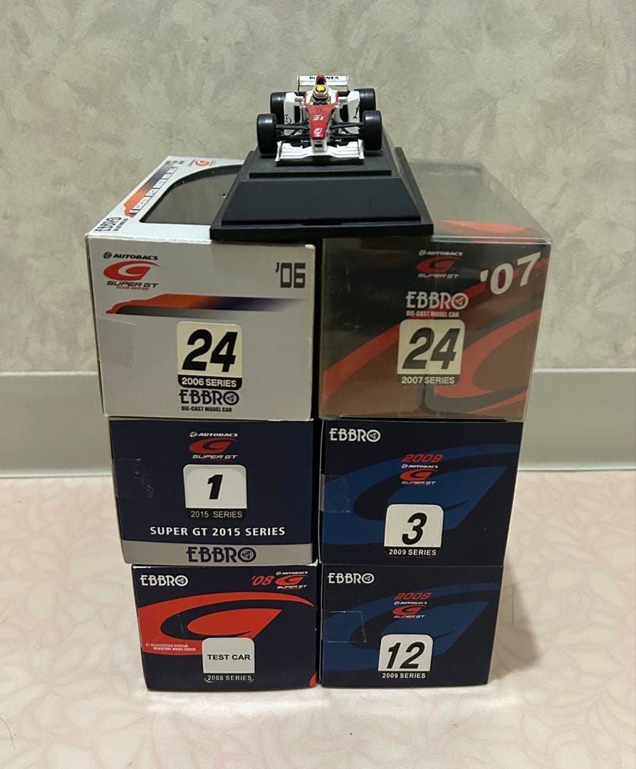 エブロ EBBRO GT-R SUPER GT500 1/43 7台セット