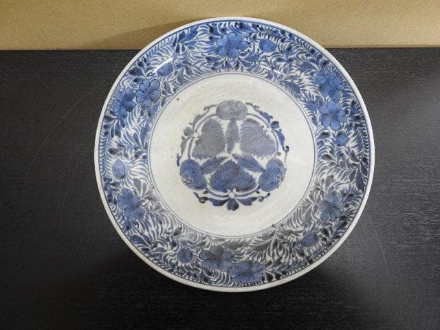 伊万里染付皿　MA340