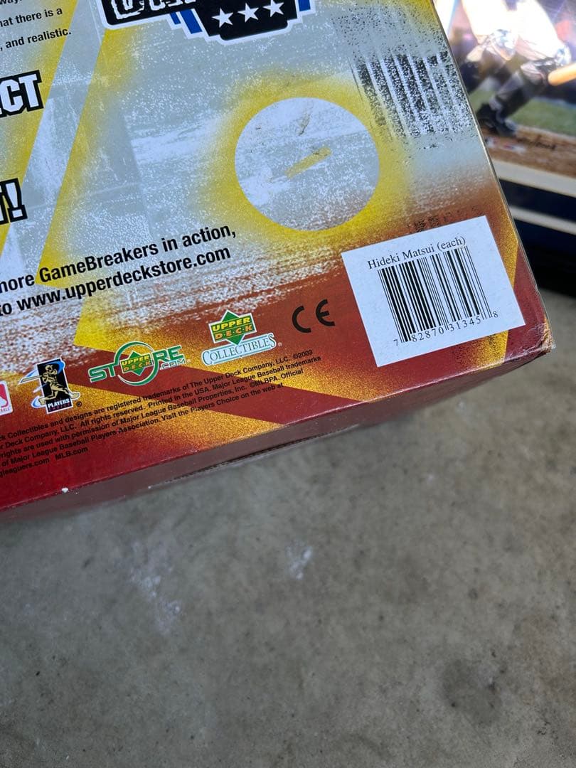 松井秀喜 2003年 MLB 限定フィギュア　グランドスラム　ヤンキース