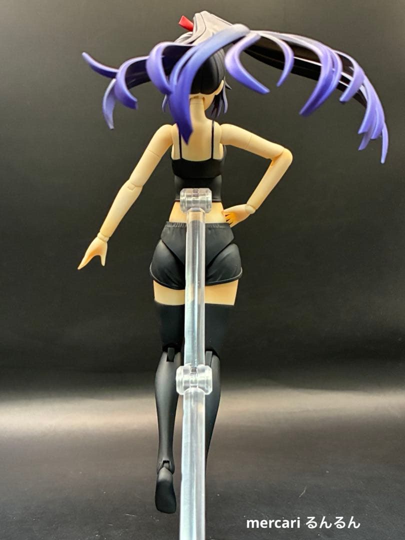 ドレスアップアップボディM＋姫カットポニーテール+ウルフレイヤーカット塗装完成品