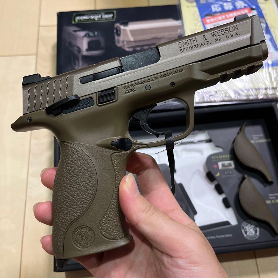 東京マルイ　M&P9Ｖカスタム　ガスガン　ガスブローバック　美品