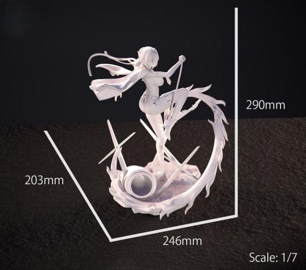 イヴリン 1/7 ゼンレスゾーンゼロ ゼンゼロ ガレキ 未塗装未組立