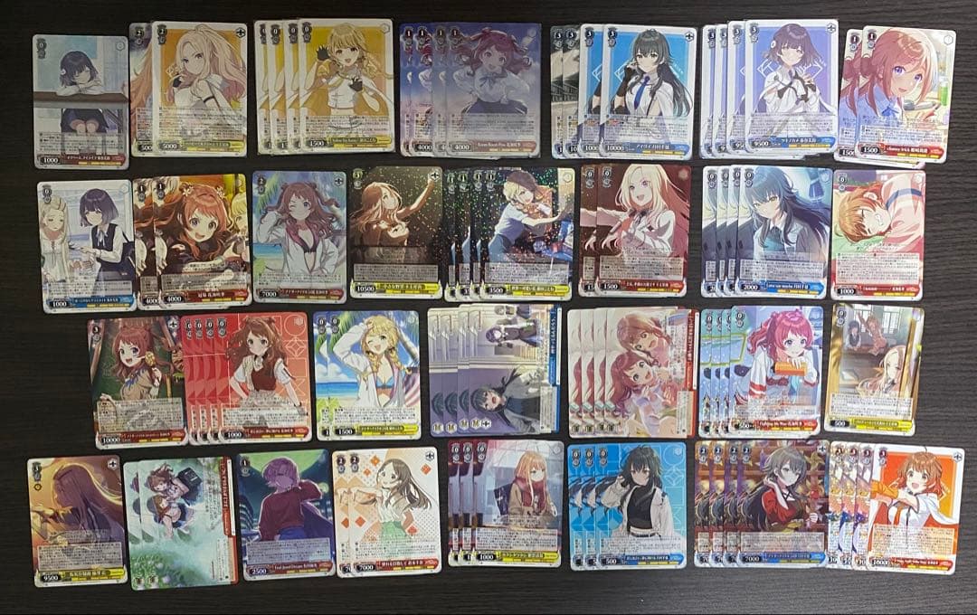 ユ*ゅ様 ヴァイスシュヴァルツ 学園アイドルマスター　扉門　優勝　デッキ　パーツ