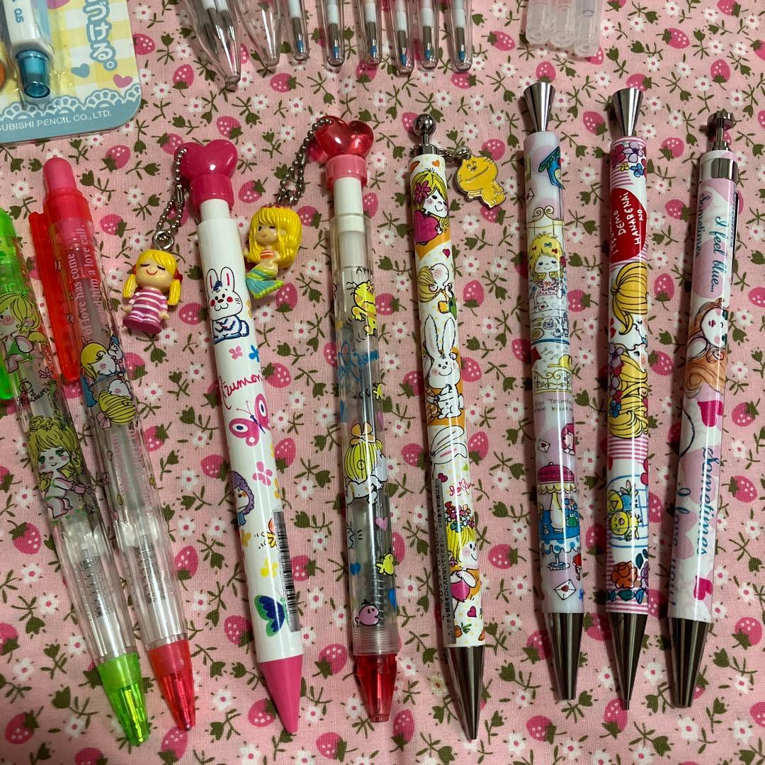 水森亜土　ボールペン　シャーペン　レトロ　まとめ売り