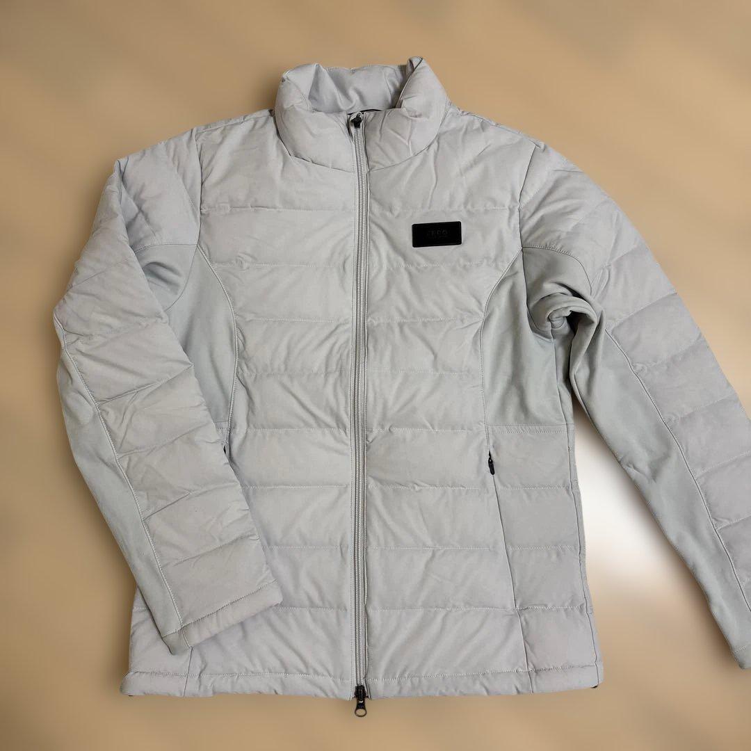 ゼロハリバートン GOLFパデッドブルゾン グレー　Mサイズ　一度着用のみ