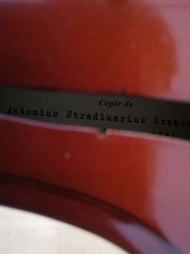 モダンフレンチ　ヴァイオリン　(a modern french violin)