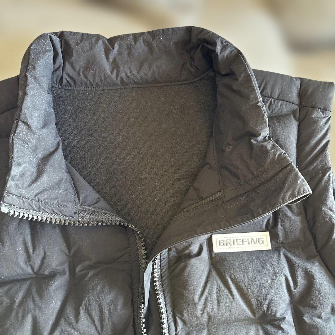 BRIEFING ブラック ノースリーブベストワンピース