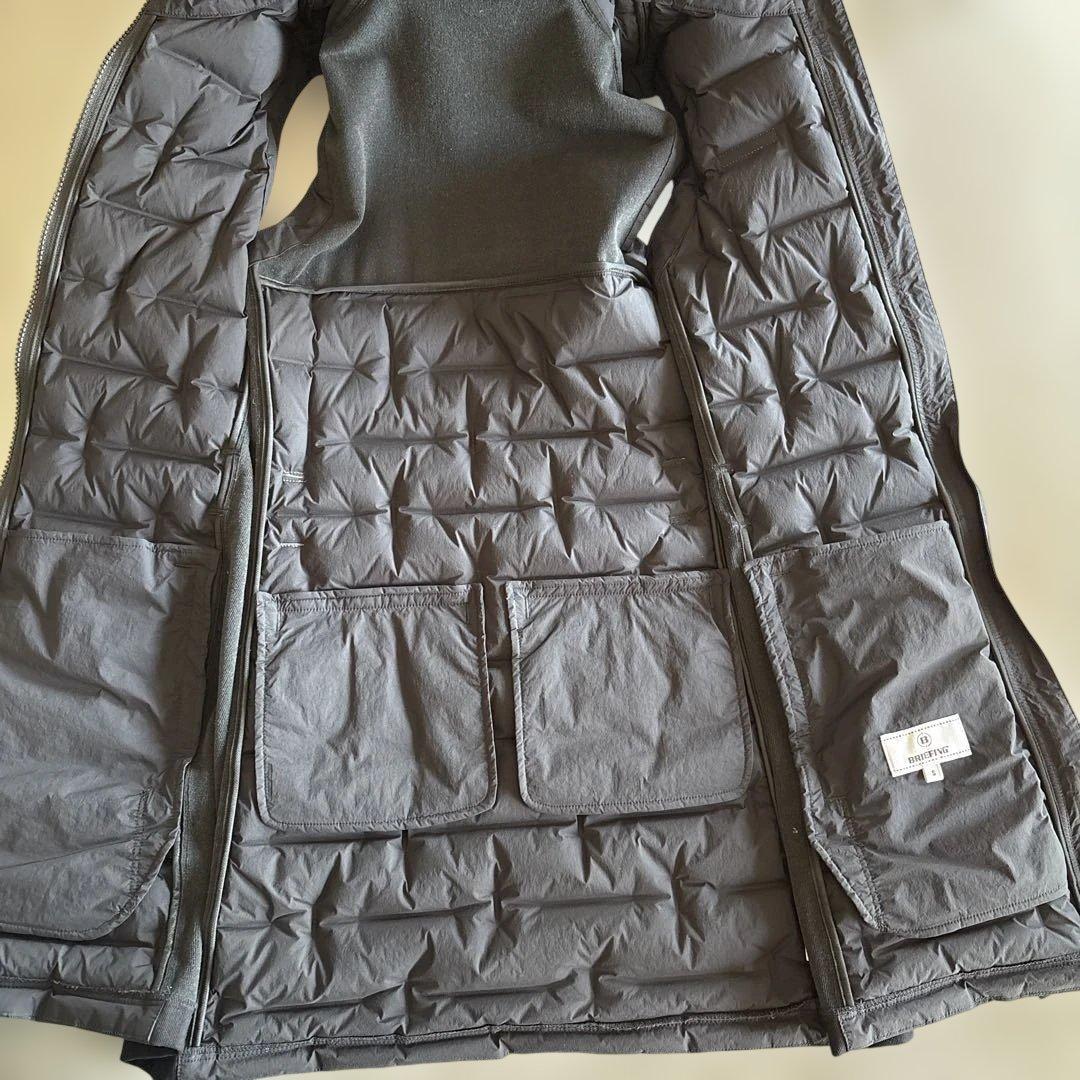 BRIEFING ブラック ノースリーブベストワンピース