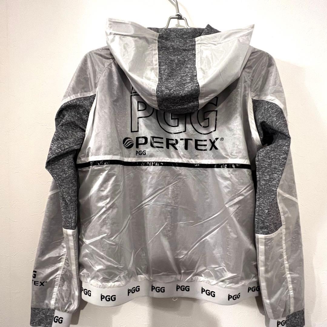 【PGG】PERTEX フーディブルゾン〈杢グレー〉