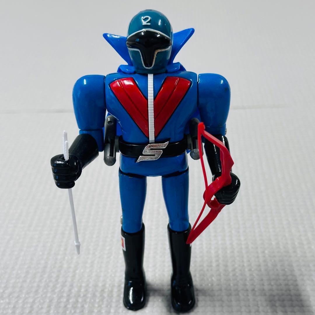 アオレンジャー ポピー 超合金 秘密戦隊ゴレンジャー 当時物 ビンテージ レトロ