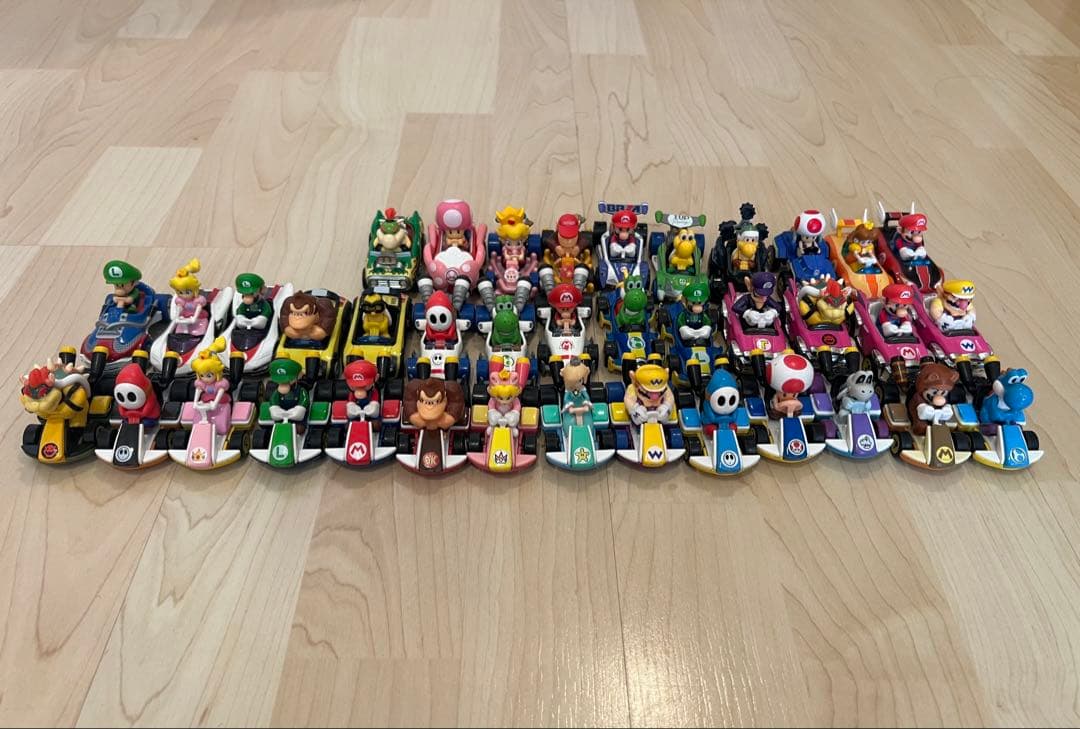 ホットウィール　まとめ売り　マリオカート　38台