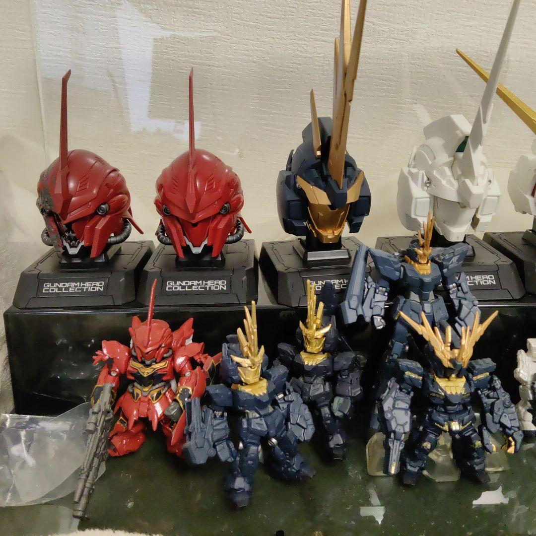 【ユニコーン系 ガンダムフィギュア食玩セット】計13体セット