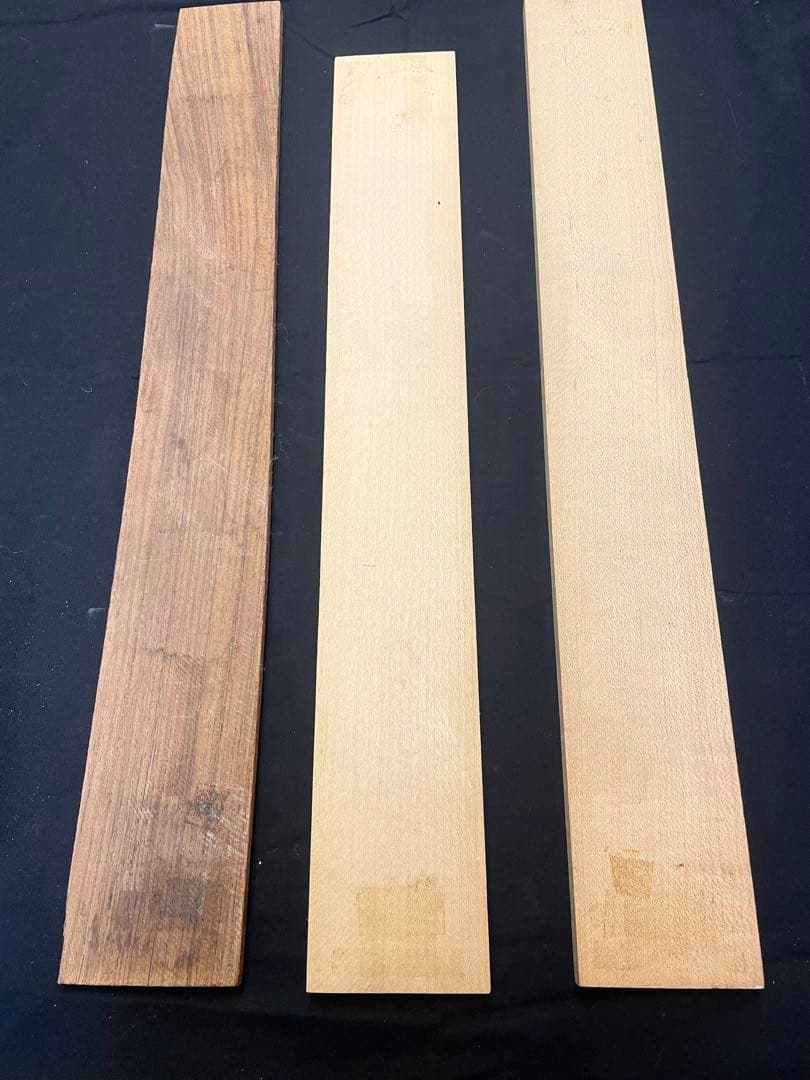 ギター指板材 3枚セット