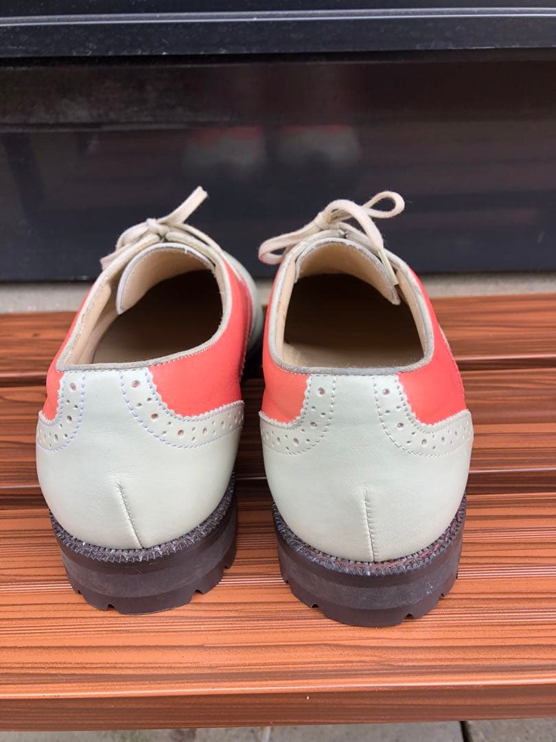 195 新品未使用パーリーゲイツゴルフシューズ23.0cmスパイクレス