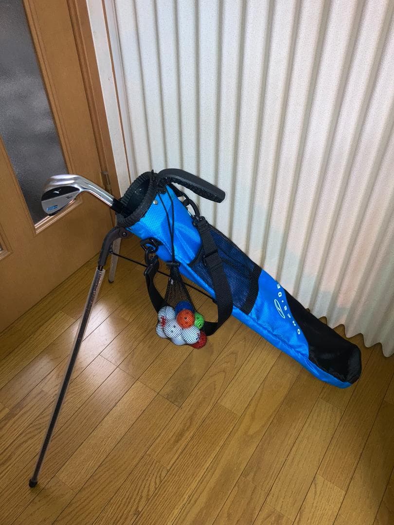 ウェッジ二本、クラブケース（サブバッグ）と練習ボール他