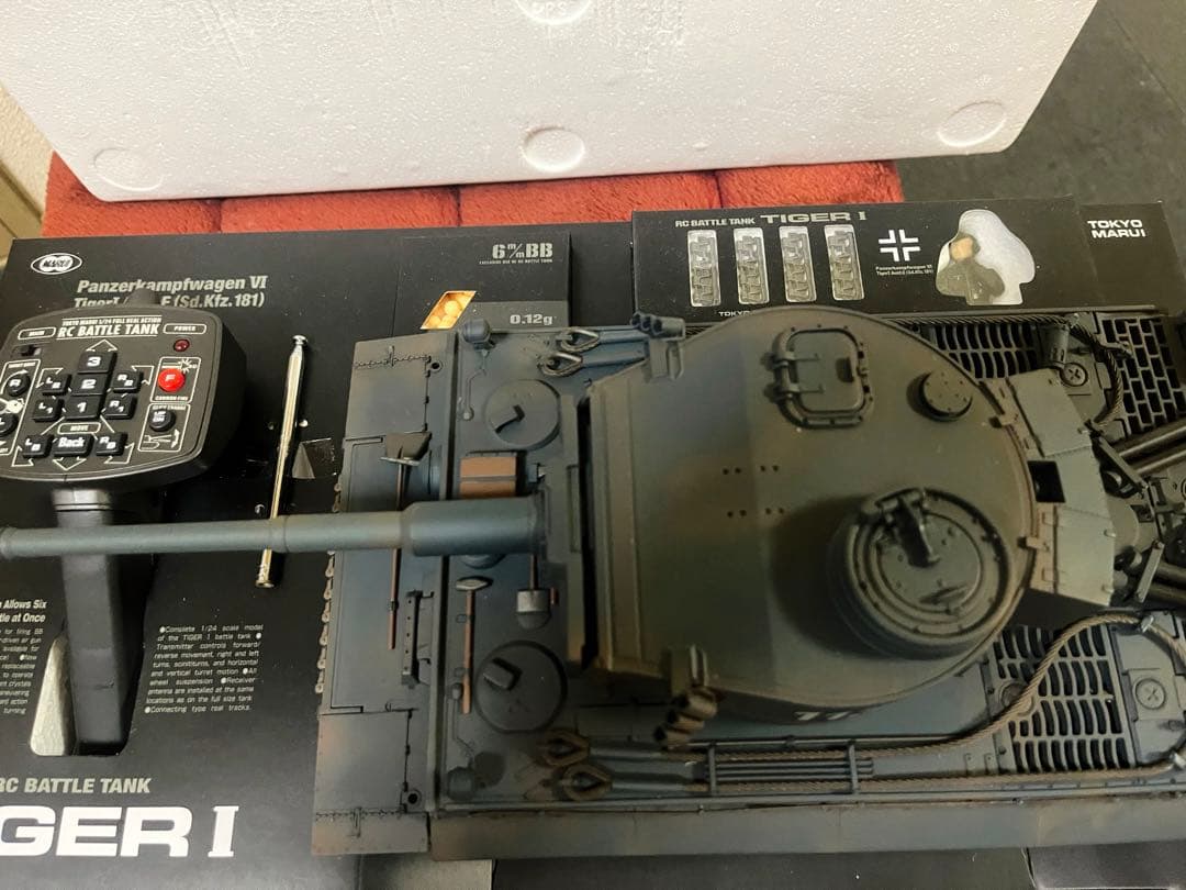 新品東京マルイタイガ1 1/24 RCバトルタンク