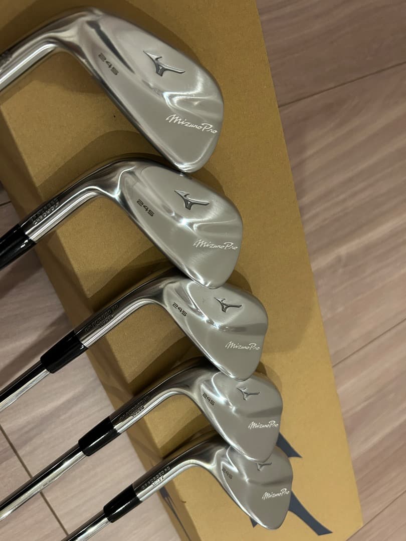 値下2025.12購入 レフティ左用 MizunoPro245 アイアンセット