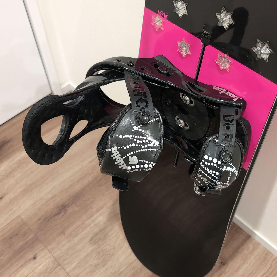 BURTON セット　CUSTOM : 151㎝　stiletto : Mサイズ