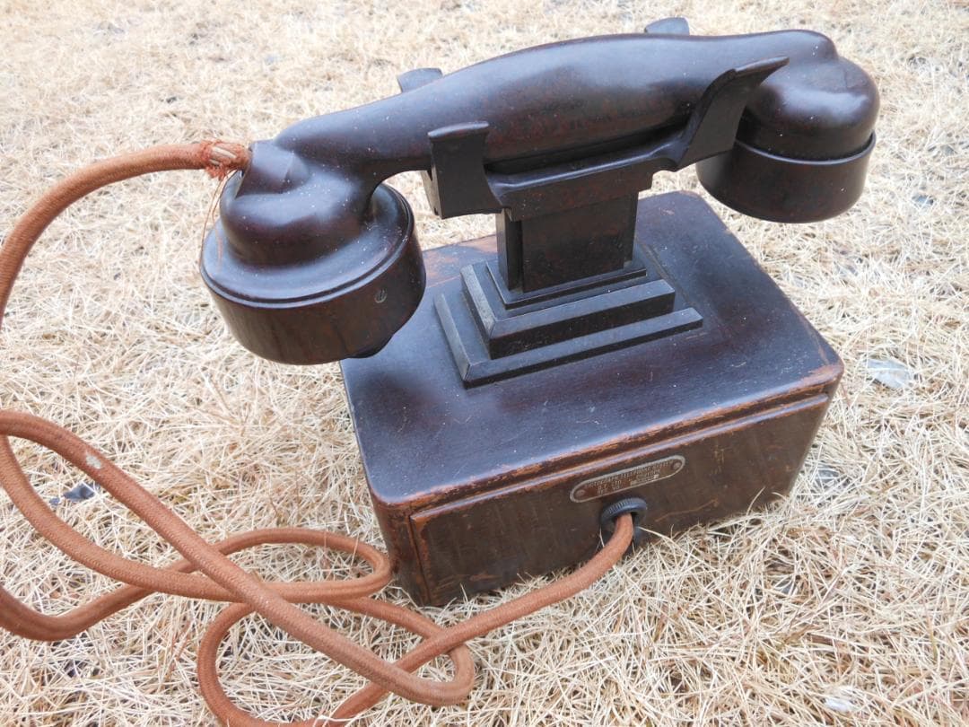 アンティーク　電話機　インターフォン　英国製　ディクトグラフ電話システム