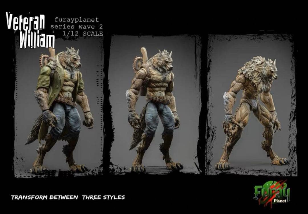 Furay planet 狼男 動物系 ネカ マクファーレンサイズ