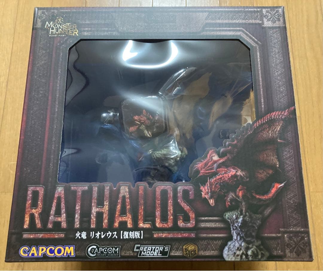 CAPCOM モンスターハンター　リオレウス　復刻版　フィギュア　クリエイターズ