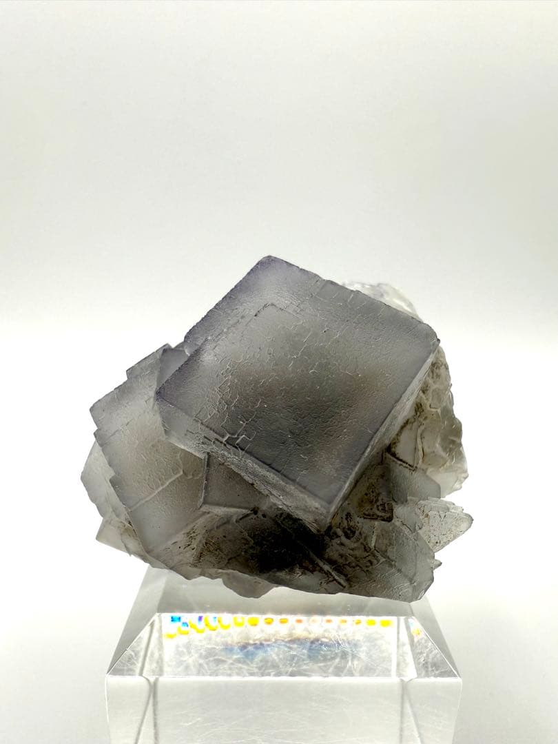 グレー　フローライト　パキスタン産　蛍石　原石　鉱物　標本　天然石