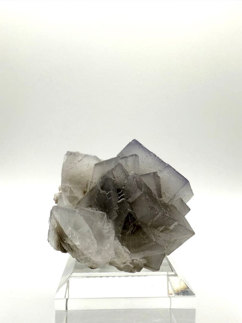 グレー　フローライト　パキスタン産　蛍石　原石　鉱物　標本　天然石