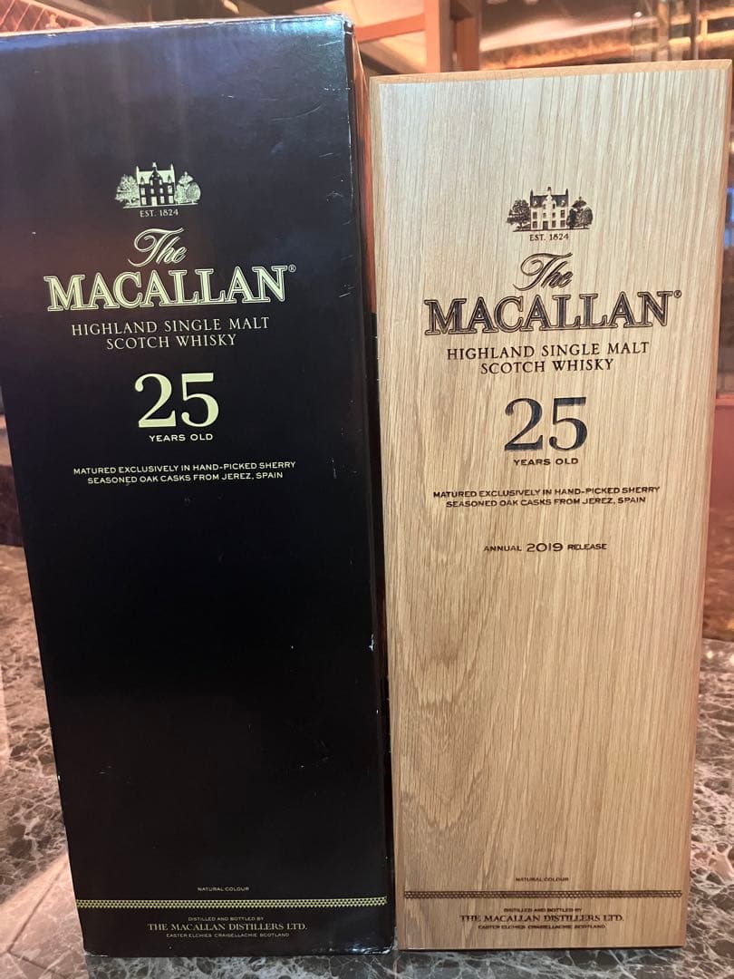 ※箱のみ The Macallan 25 Years Old